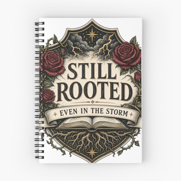 Item preview, Still Rooted Even In The Storm Self Improvement Design designed and sold by houseoflushella.