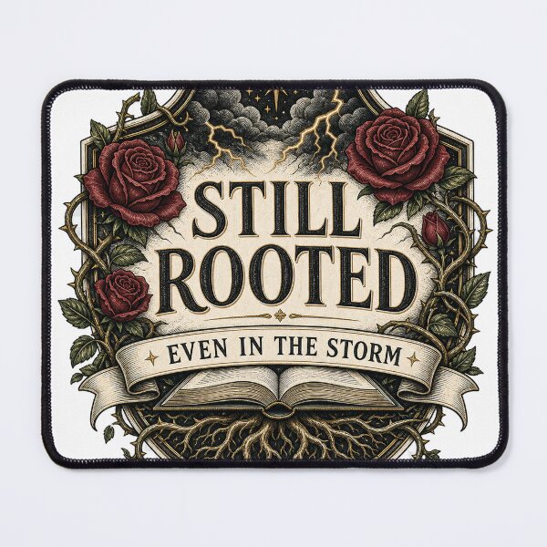 Item preview, Still Rooted Even In The Storm Self Improvement Design designed and sold by houseoflushella.