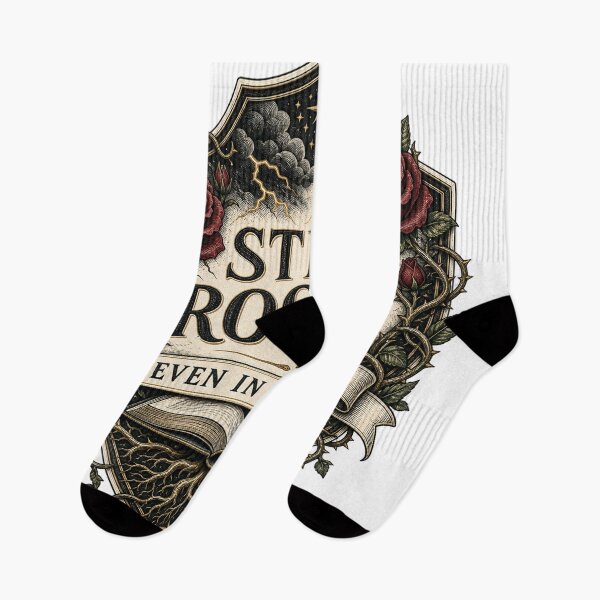 Item preview, Still Rooted Even In The Storm Self Improvement Design designed and sold by houseoflushella.