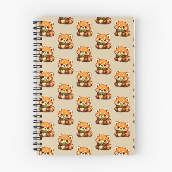 Item preview, Cute Red Panda Leaf Hug Sticker designed and sold by NeoSakura.