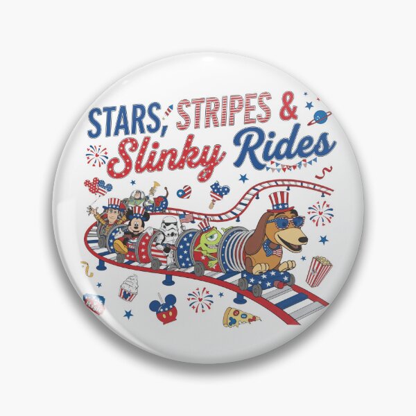 Item preview, Patriotic Theme Park Fourth Of July Family Shirt designed and sold by Surt-Tust.