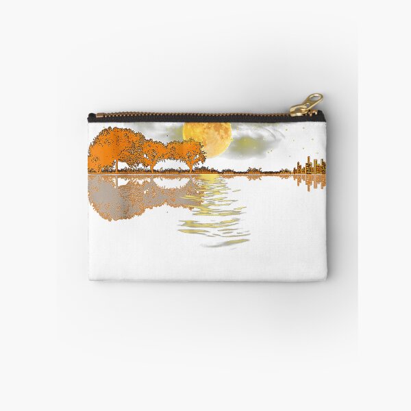 Item preview, Guitar Lake Reflections Love Musician Acoustic Guitar T-Shirt designed and sold by JJLetterDesigns.