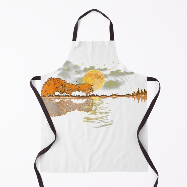 Item preview, Guitar Lake Reflections Love Musician Acoustic Guitar T-Shirt designed and sold by JJLetterDesigns.