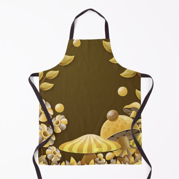 Item preview, Golden Mushroom Garden Relief Art Frame designed and sold by Lexkon Liu's art.