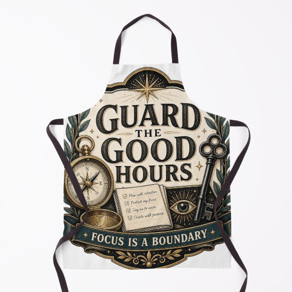 Item preview, Guard The Good Hours Focus Is A Boundary Design designed and sold by houseoflushella.
