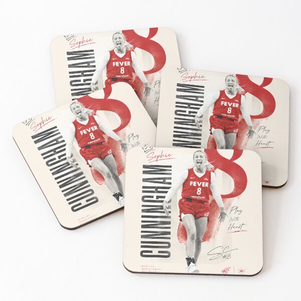 Item preview, Sophie Cunningham Minimalist Basketball Poster | Indiana Fever Sports Wall Art designed and sold by iwzzuel.