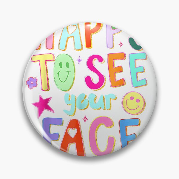 Item preview, Happy to See Your Face Teacher Back to School Teachers Kids T-Shirt designed and sold by DArtfulStudio.