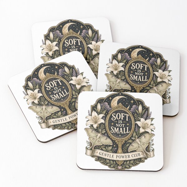 Item preview, Soft Is Not Small Gentle Power Club Design designed and sold by houseoflushella.