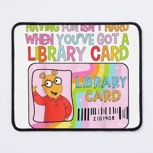 Item preview, Having Fun Isn't Hard When You've Got A Library Card T-Shirt designed and sold by DArtfulStudio.