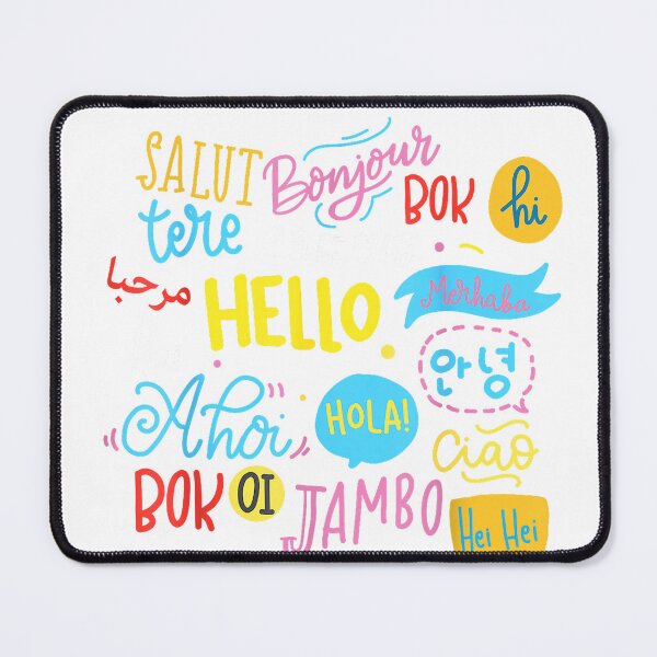 Item preview, Hello Word in Different Languages Travel and Teacher Gift T-Shirt designed and sold by SavsMerch.