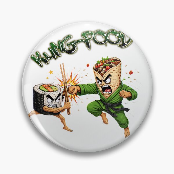 Item preview, Kung-Food: Sushi Defense  designed and sold by KrystekShop.
