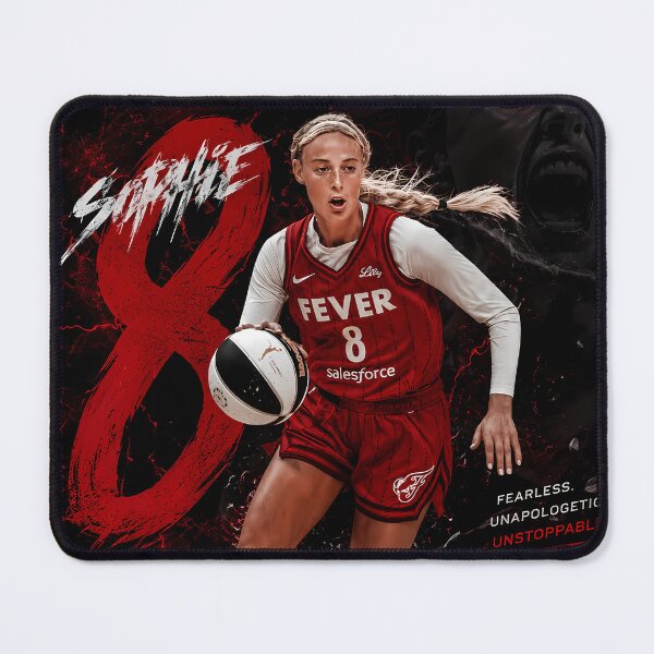 Item preview, Sophie Cunningham Beast Mode Basketball Poster | Dark Grunge Sports Art designed and sold by iwzzuel.