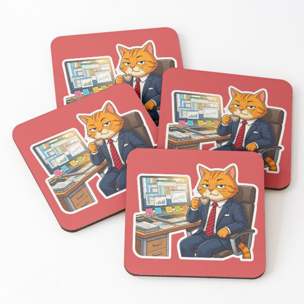 Item preview, Espresso Yourself Before The Deadline Cat designed and sold by HAPPY HARBOR DESIGN .