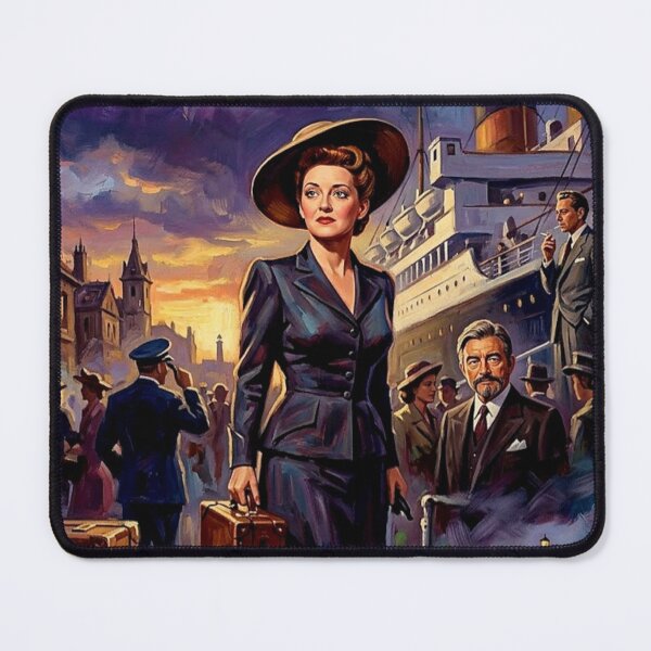 Item preview, Now Voyager Retro Hollywood Golden Age Romantic Drama Tribute Art Movie Poster designed and sold by Art's Diner.
