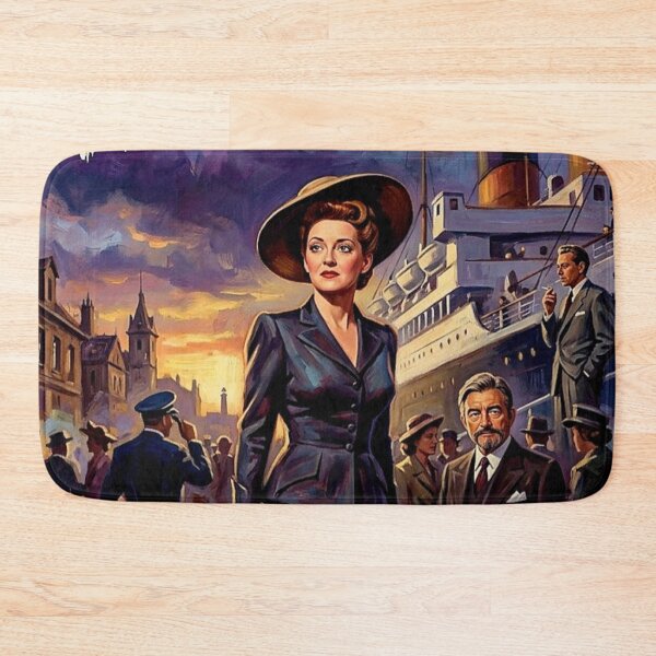 Item preview, Now Voyager Retro Hollywood Golden Age Romantic Drama Tribute Art Movie Poster designed and sold by Art's Diner.