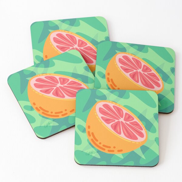 Item preview, Summer Grapefruit Series: Half Sliced Grapefruit designed and sold by ElisabethDraws.