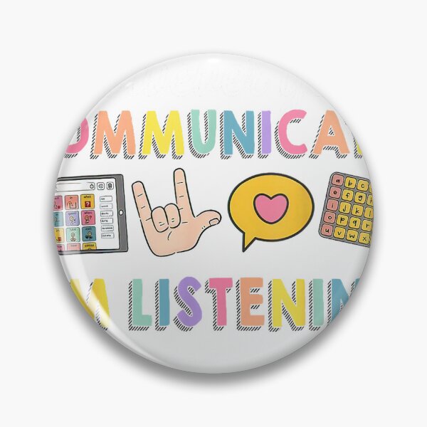 Item preview, However You Communicate I'm Listening, Speech Therapist Tees T-Shirt designed and sold by KTY-NUSS.