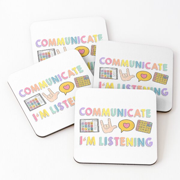 Item preview, However You Communicate I'm Listening, Speech Therapist Tees T-Shirt designed and sold by KTY-NUSS.