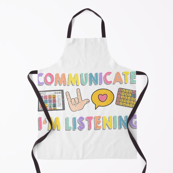 Item preview, However You Communicate I'm Listening, Speech Therapist Tees T-Shirt designed and sold by KTY-NUSS.