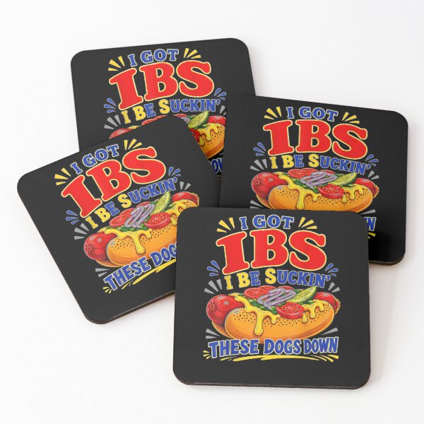 Item preview, I Got IBS I Be Suckin These Dogs Down Hot Dog Meme designed and sold by Juansustait.