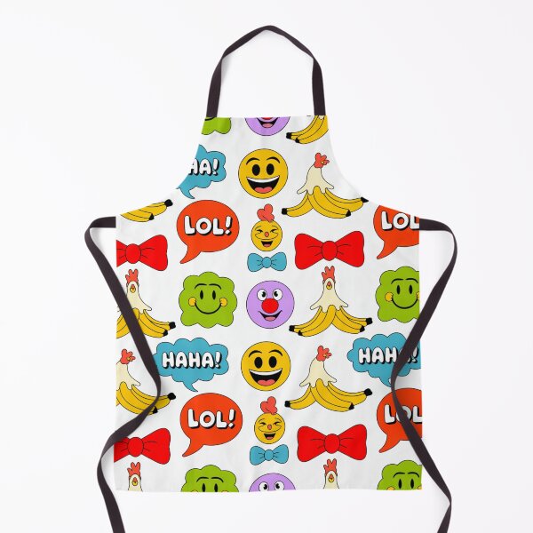 Item preview, Super Silly LOL Emoji Banana Chicken Seamless Pattern – Hilarious Cartoon Fun designed and sold by Midnight Veil Designs.