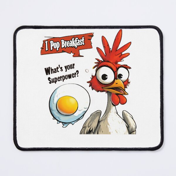 Item preview, Crazy Eyed Chicken With Fried Egg designed and sold by Ayakan.