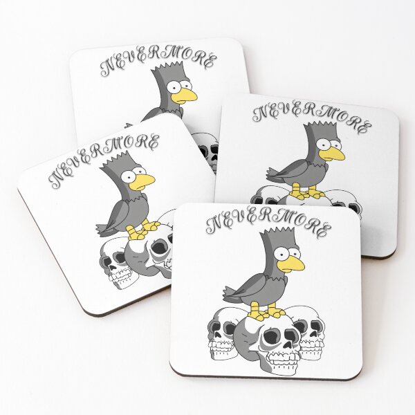 Item preview, Edgar Allan Poe The Raven x Bart - Nevermore designed and sold by BerlinerKatzen.