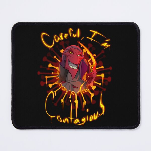 Item preview, Red Alien Villain Character Smiling In Glowing Circle designed and sold by Ayakan.