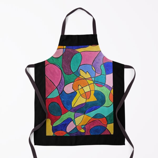 Item preview, Hidden Abstract Cat In Profile designed and sold by Mad Cat Planet.