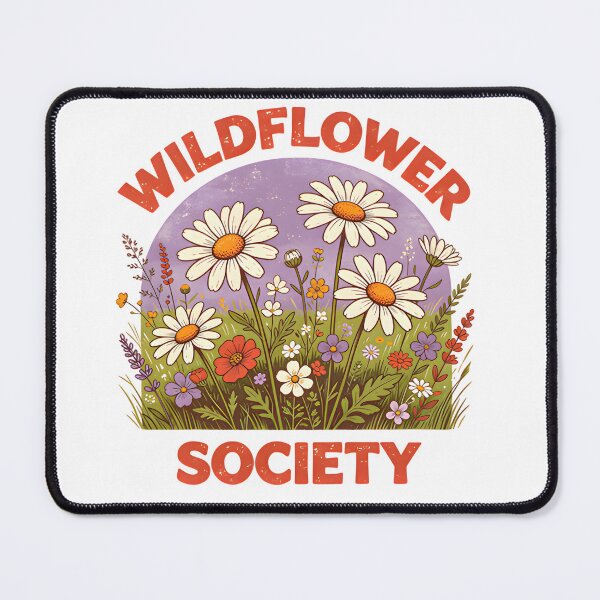 Item preview, Wildflower Society Vintage Botanical T-Shirt Design designed and sold by Spirit of Siam.