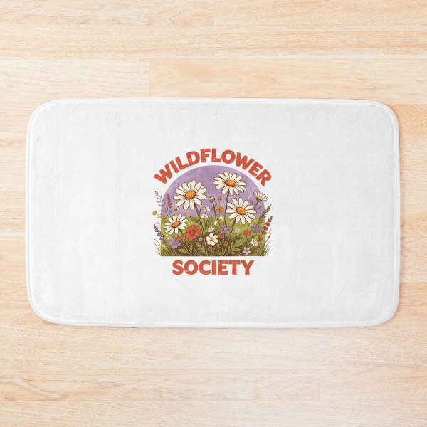 Item preview, Wildflower Society Vintage Botanical T-Shirt Design designed and sold by Spirit of Siam.