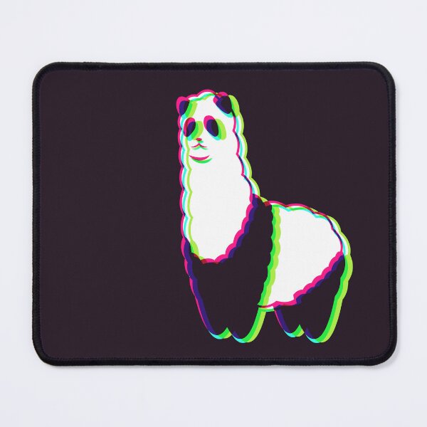Item preview, Synthwave Alpaca panda - Alpanda Dark designed and sold by animinimal.