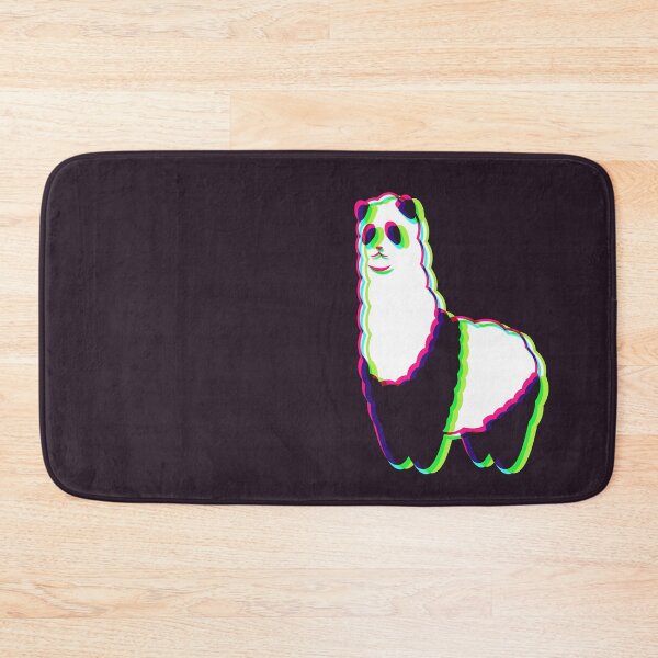 Item preview, Synthwave Alpaca panda - Alpanda Dark designed and sold by animinimal.