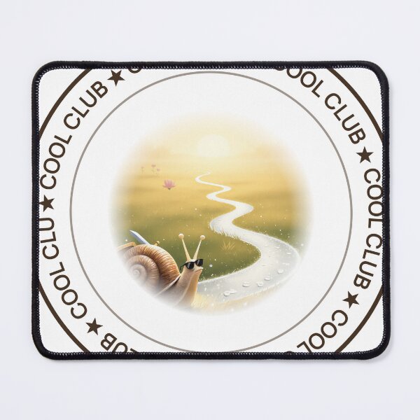Item preview, Cool Club — Funny Snail with Sunglasses designed and sold by The Cosy co..