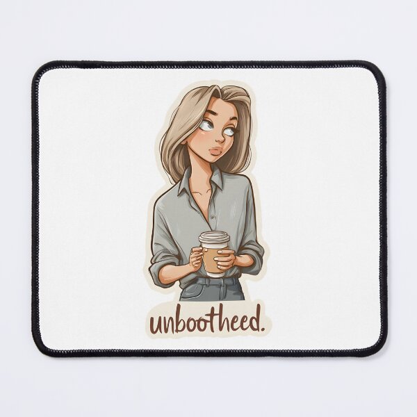 Item preview, Unbooted Coffee Lover Funny Introvert Morning  designed and sold by JaiSoftStudio.