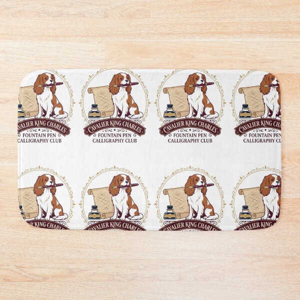 Item preview, Cavalier King Charles Fountain Pen Calligraphy Journaling designed and sold by PictoVibe.