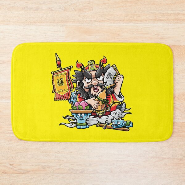 Item preview, Retro Cartoon Zhong Kui Deity Illustration designed and sold by Lexkon Liu's art.
