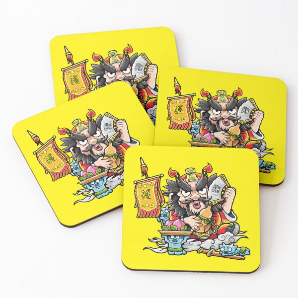 Item preview, Retro Cartoon Zhong Kui Deity Illustration designed and sold by Lexkon Liu's art.