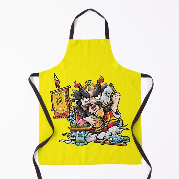 Item preview, Retro Cartoon Zhong Kui Deity Illustration designed and sold by Lexkon Liu's art.