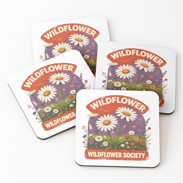 Item preview, Wildflower Society Vintage Botanical T-Shirt Design designed and sold by Spirit of Siam.