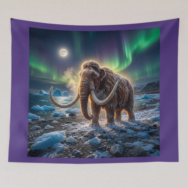 Item preview, Woolly Mammoth on an Icy Shore designed and sold by Tridentulus.