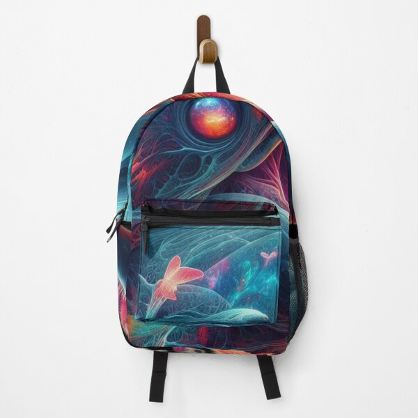 Item preview, The Abyssal Abyss – Surreal Dolphin and Floating Carnival designed and sold by LujziWorld.