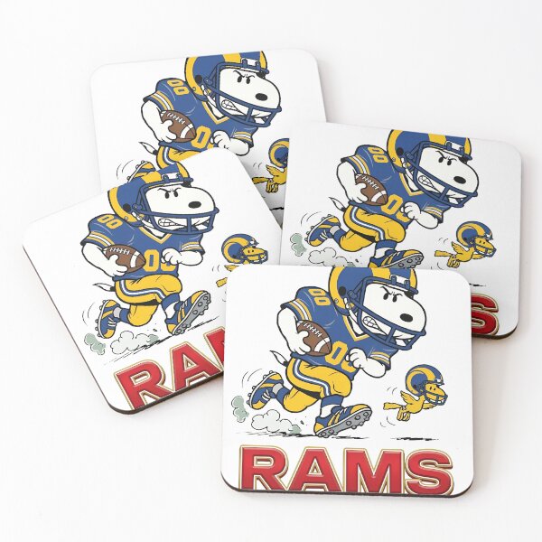 Item preview, Snoopy Football Player Ramss Cartoon designed and sold by WilliamFerris.