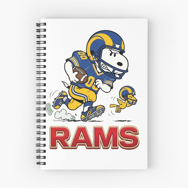 Item preview, Snoopy Football Player Ramss Cartoon designed and sold by WilliamFerris.