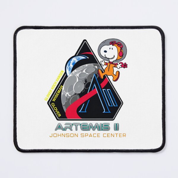 Item preview, Snoopy Artemis II Mission Astronaut Patch designed and sold by catlolistore.