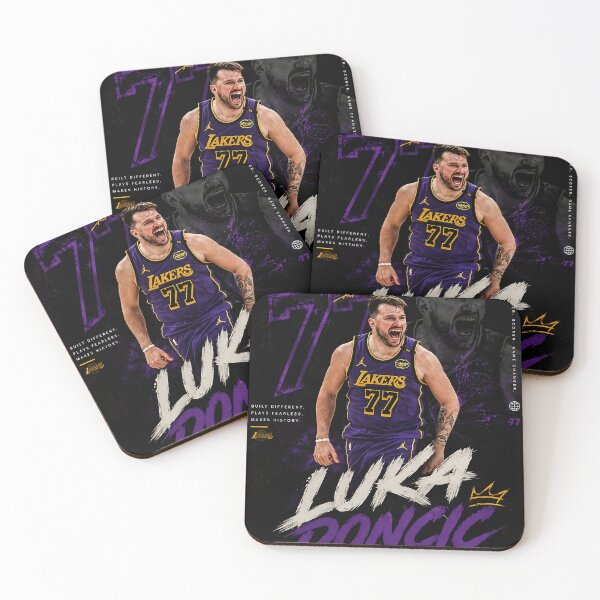 Artikelvorschau, Luka Dončić Dark Basketball Poster | Lakers Grunge-Sport entworfen und verkauft von iwzzuel.
