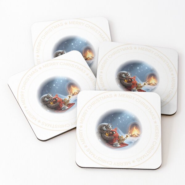 Item preview, Merry Christmas — Cute Cardinal Holiday designed and sold by The Cosy co..