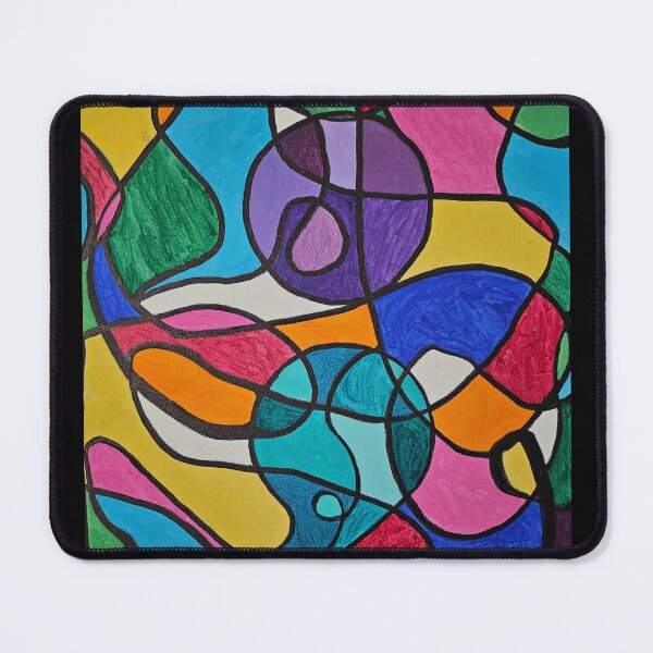Item preview, Semi-colon Abstract Art for Suicide Awareness designed and sold by Mad Cat Planet.