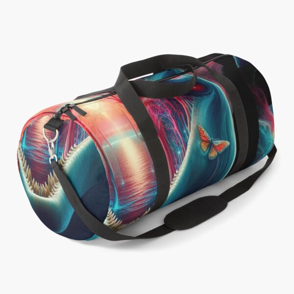 Item preview, Portal of the Sea – Intricate Dolphin Mouth Forest Sunset designed and sold by LujziWorld.