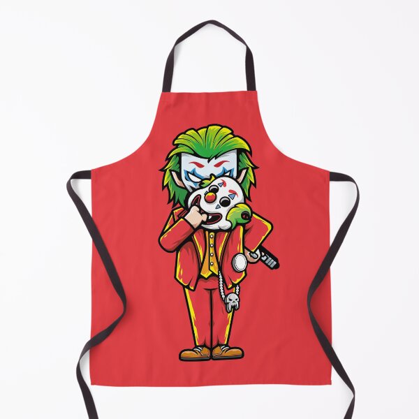Item preview, Retro Cartoon Joker Suit Mask Character designed and sold by Lexkon Liu's art.